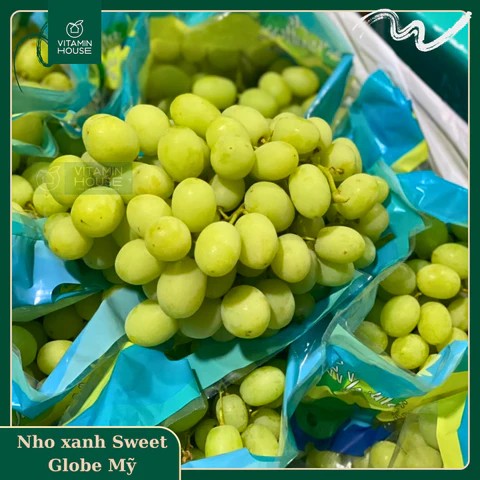 Nho xanh ngọt Sunworld Mỹ