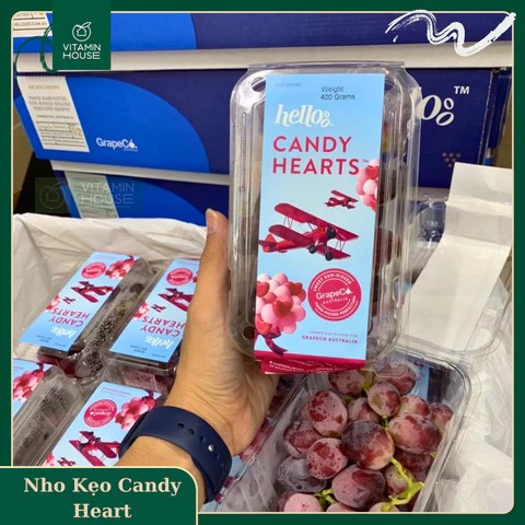Nho đỏ vị ngọt Candy Heart Mỹ