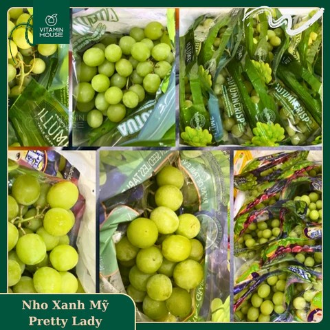 Nho xanh cô gái Mỹ