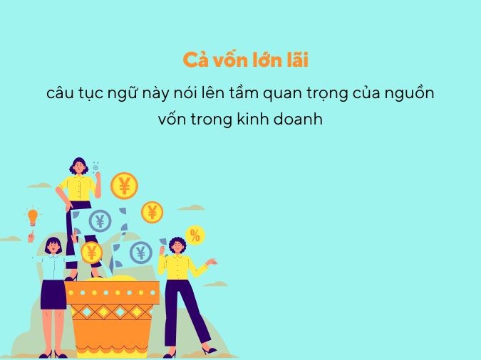Người bán hàng tươi cười niềm nở đón khách