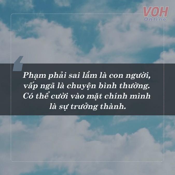 Vấp ngã để đứng dậy mạnh mẽ hơn
