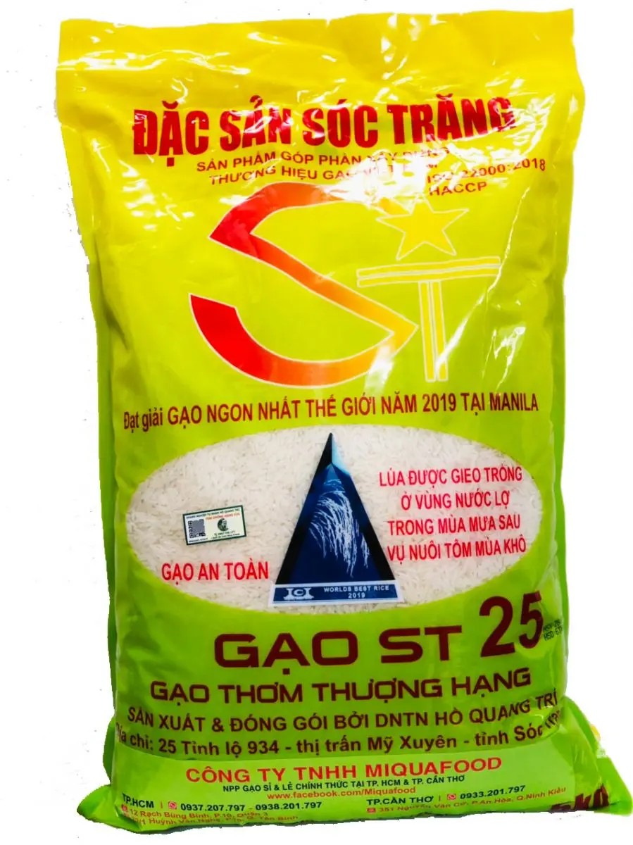 Gạo ST25 gạo ngon nhất thế giới