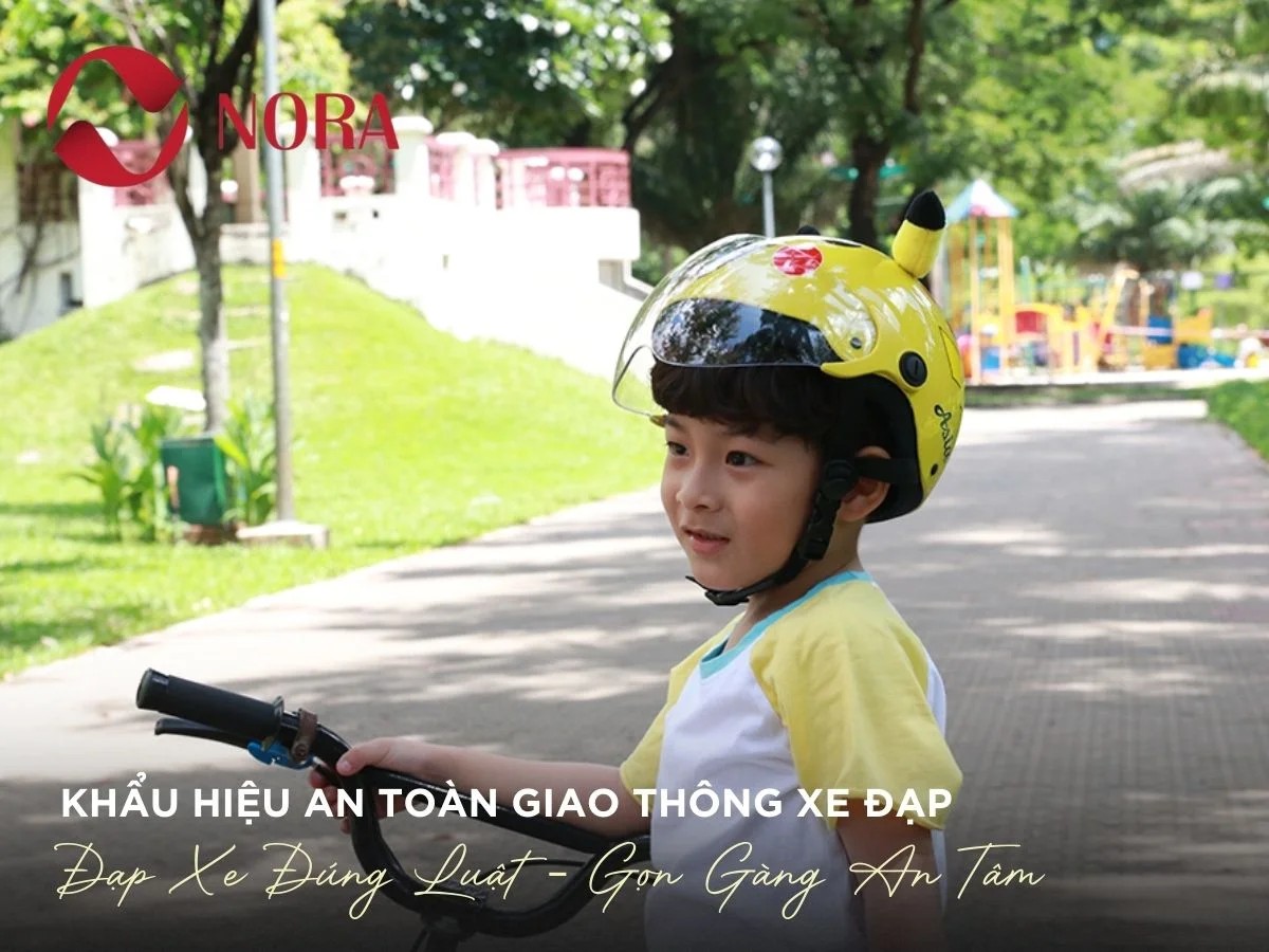 Những khẩu hiệu an toàn giao thông được thiết kế riêng cho người đi xe đạp