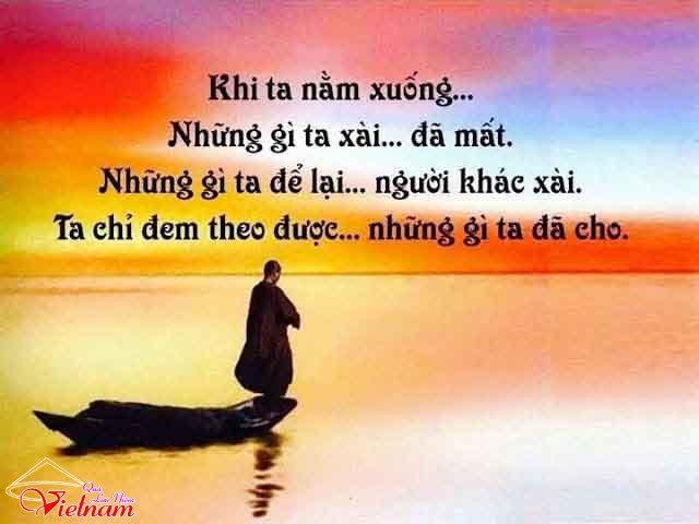 Hình ảnh minh họa cho triết lý sống của đạo Phật