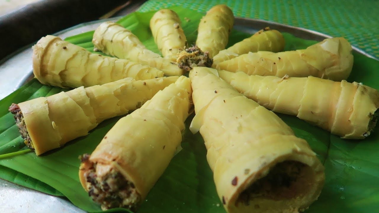 Măng nứa nhồi thịt vô cùng thơm ngon và hấp dẫn