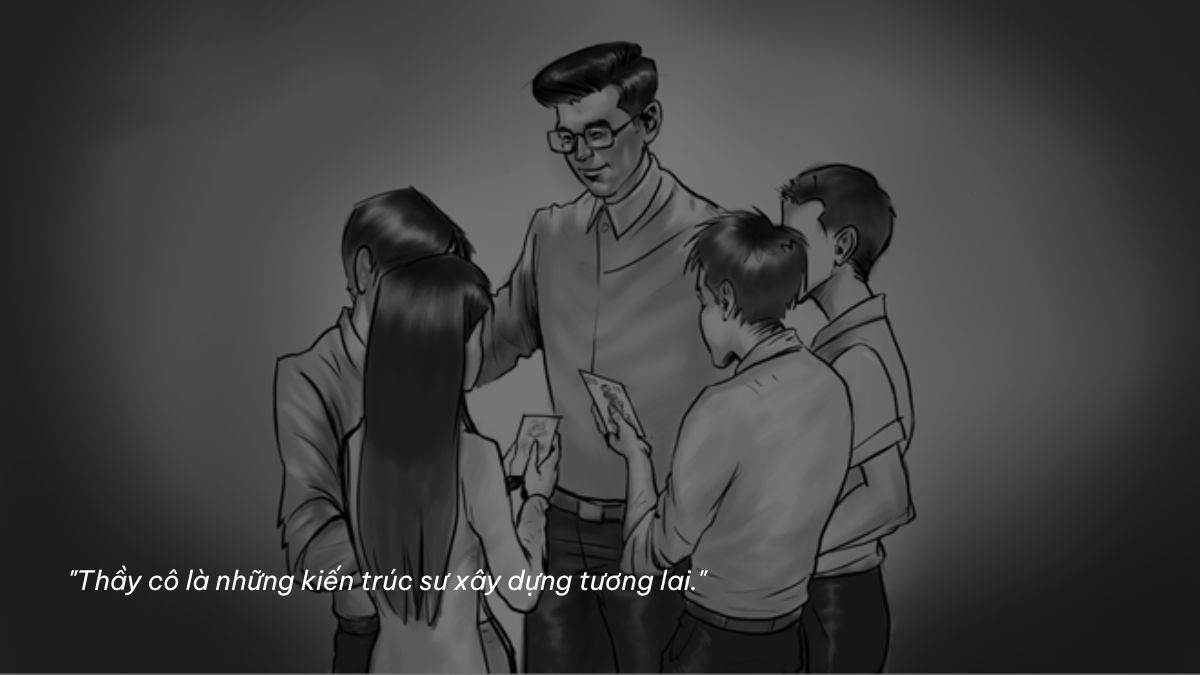 Hình ảnh ý nghĩa về người thầy người cô