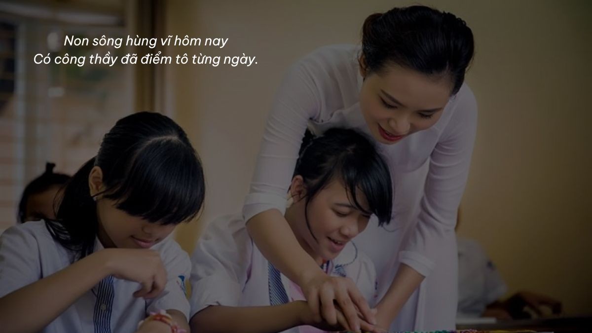 Bài thơ hay viết về thầy cô giáo