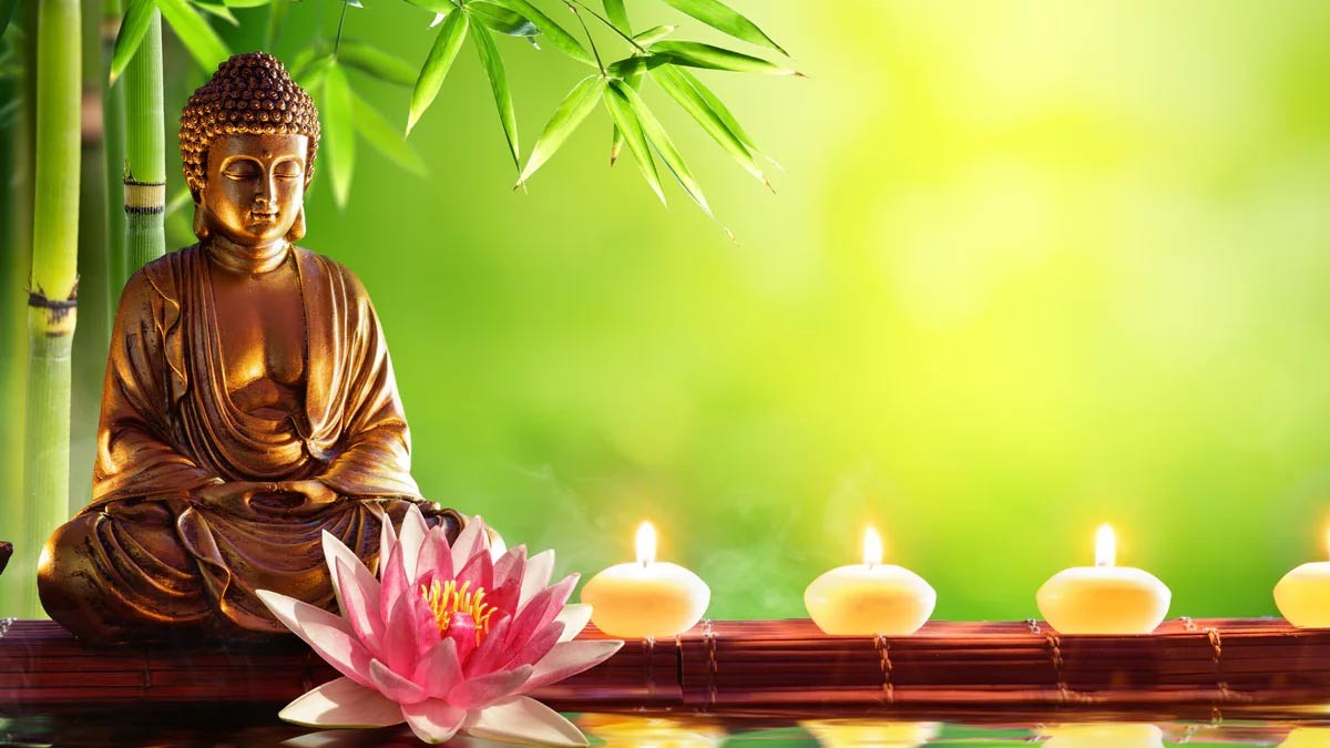 Tượng Phật an nhiên tượng trưng cho tinh thần Phật pháp