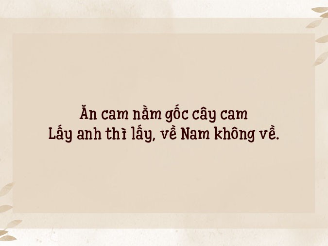 Tình cảm đôi lứa được gửi gắm tinh tế qua hình ảnh món ăn quê hương