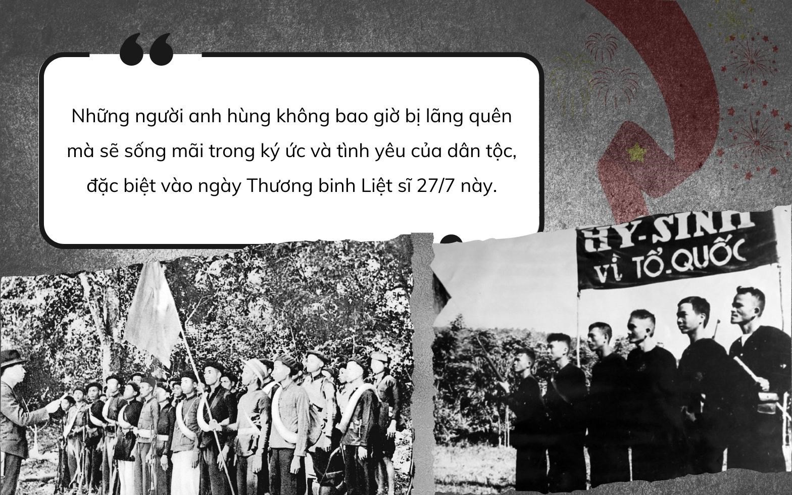 Hình ảnh tri ân và tưởng nhớ các anh hùng liệt sĩ ngày 27 tháng 7