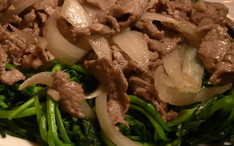 Cải xoong xào thịt bò thơm ngon, bổ dưỡng, dễ làm mà lại đưa cơm