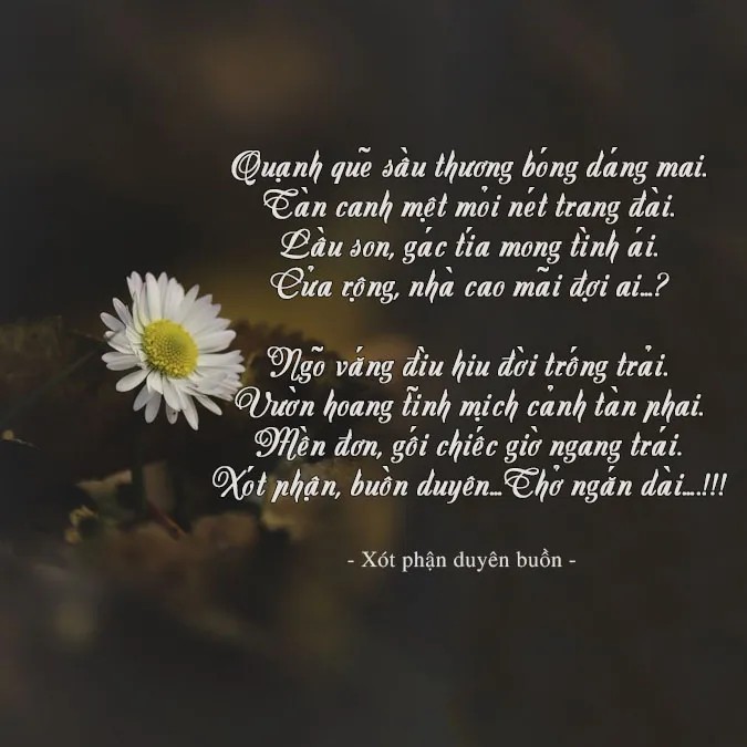 Thơ hay về duyên phận - Ảnh minh họa