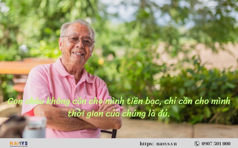 Người cao tuổi thường tìm thấy niềm vui trong những điều giản dị nhất