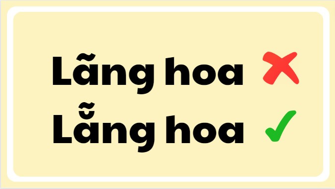 Lãng hoa hay lẵng hoa? Giải đáp lỗi chính tả tiếng Việt phổ biến 3 lang hoa hay lang hoa 1