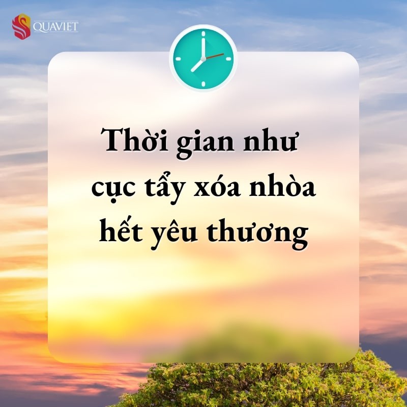 Những câu châm ngôn ý nghĩa về thời gian và tình yêu