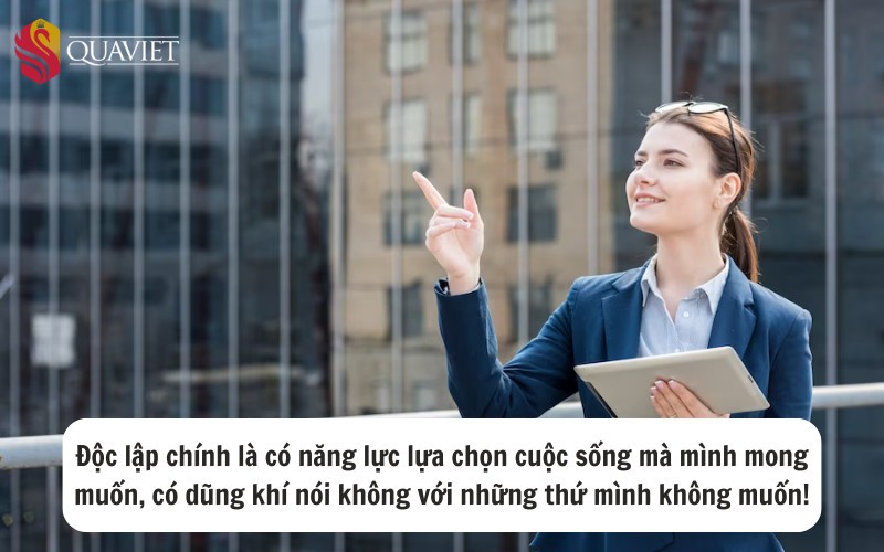 Tự do và độc lập trong cuộc sống của phụ nữ hiện đại