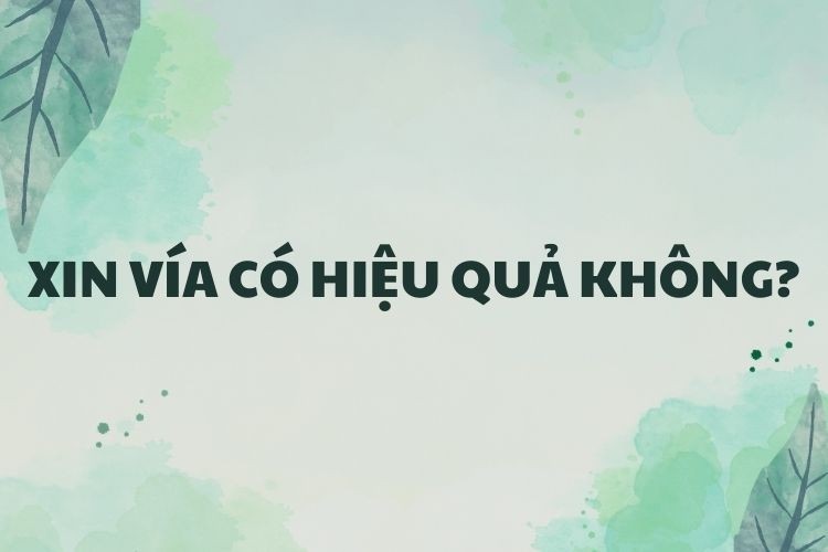 Thành công thực sự đến từ nỗ lực, xin vía chỉ là liệu pháp tinh thần