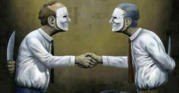 Câu nói hay về người sống 2 mặt (Nguồn: Internet)