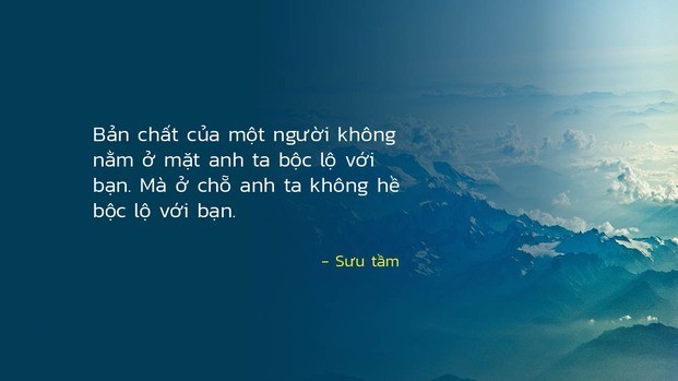 Thông điệp ý nghĩa về nhân cách sống (Nguồn: Internet)