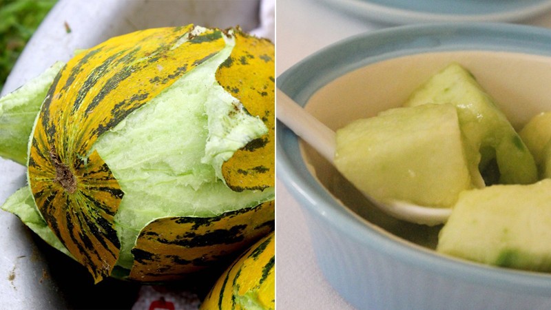 Chọn dưa gang dựa vào hương vị