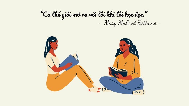 Hình ảnh một người đang say sưa đọc sách