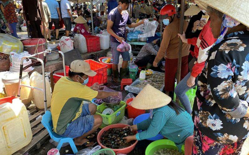 Chợ ở Vũng Tàu