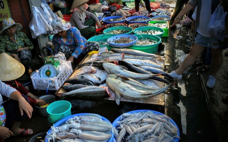 Chợ ở Vũng Tàu