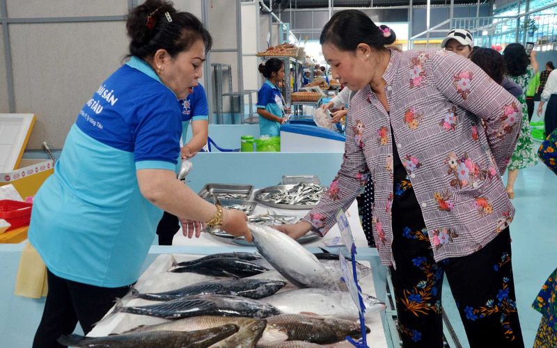 Chợ ở Vũng Tàu