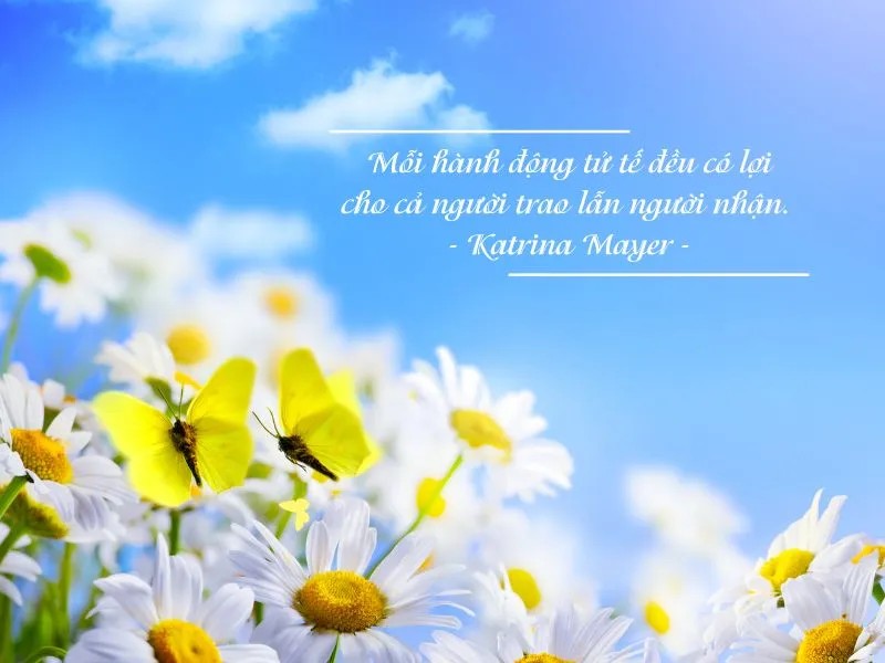 Những câu nói hay về sự tử tế giúp nuôi dưỡng tâm hồn đẹp 4