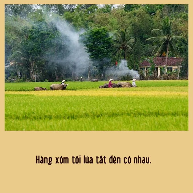 Tình quê hương và làng xóm