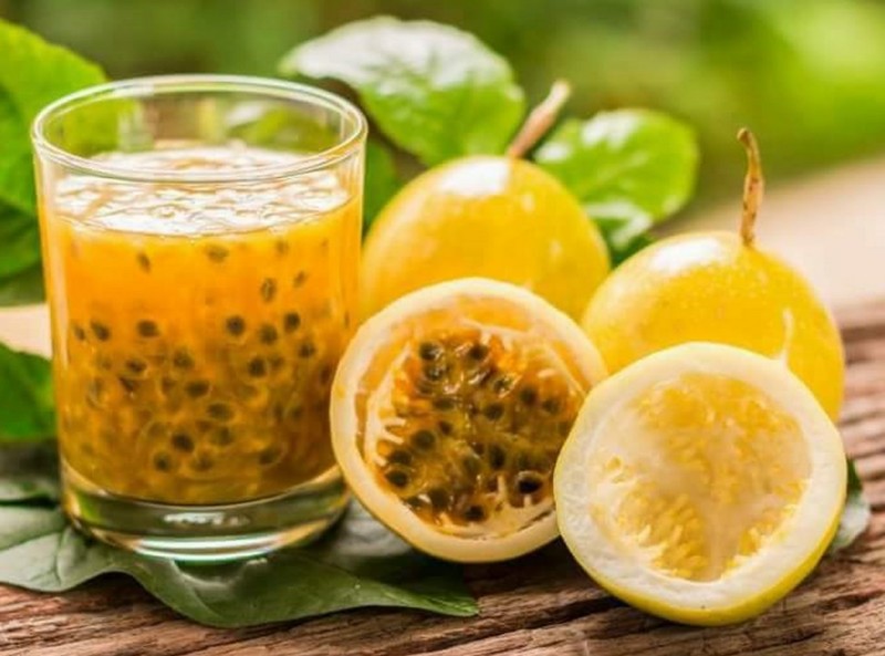 Cả chanh dây vàng và tím đều có dịch vị thơm ngon.