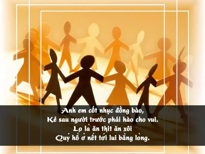 Cảnh người dân Việt Nam đoàn kết xây dựng đất nước