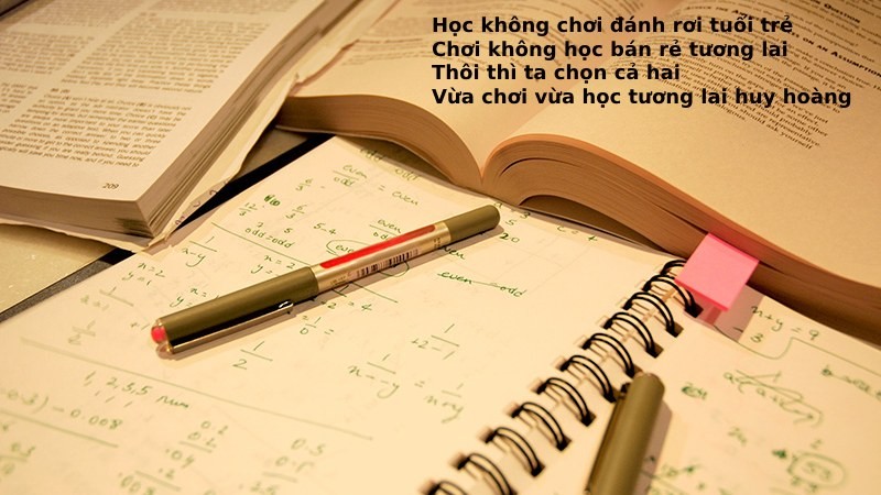 Lời khuyên nên chăm chỉ học tập dành cho giới trẻ