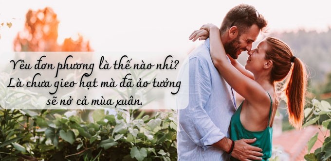 Caption tình yêu buồn dành cho người đang yêu đơn phương