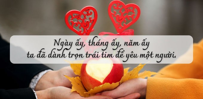Những câu cap hay về tình yêu