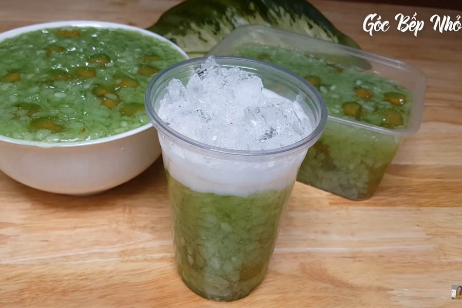 Chè bưởi cốm non
