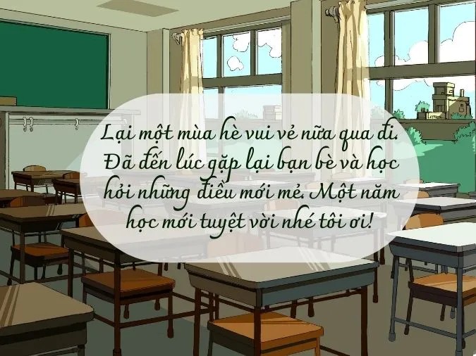 Trở lại trường học với những status khai giảng năm học mới vui tươi, ý nghĩa 2