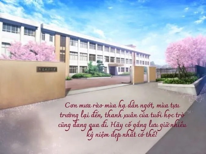 Trở lại trường học với những status khai giảng năm học mới vui tươi, ý nghĩa 3