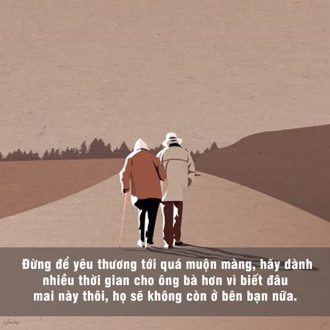 Những Lời Yêu Thương Gửi Ông Bà: Tuyển Tập Stt, Câu Nói Ý Nghĩa 1 stt ve ong ba 3 1