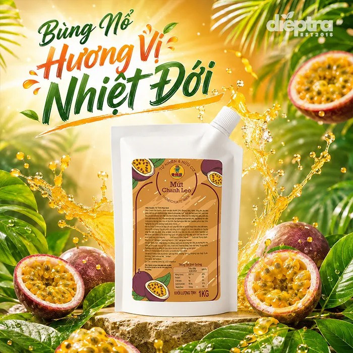 Mứt Chanh Leo LerMao: Bí quyết tạo nên thức uống nhiệt đới bùng nổ hương vị 2 1782123141307 979794288