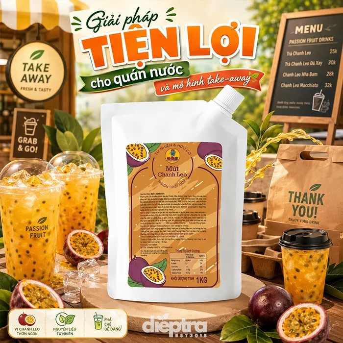 Mứt Chanh Leo LerMao: Bí quyết tạo nên thức uống nhiệt đới bùng nổ hương vị 4 1782123191487 937849808