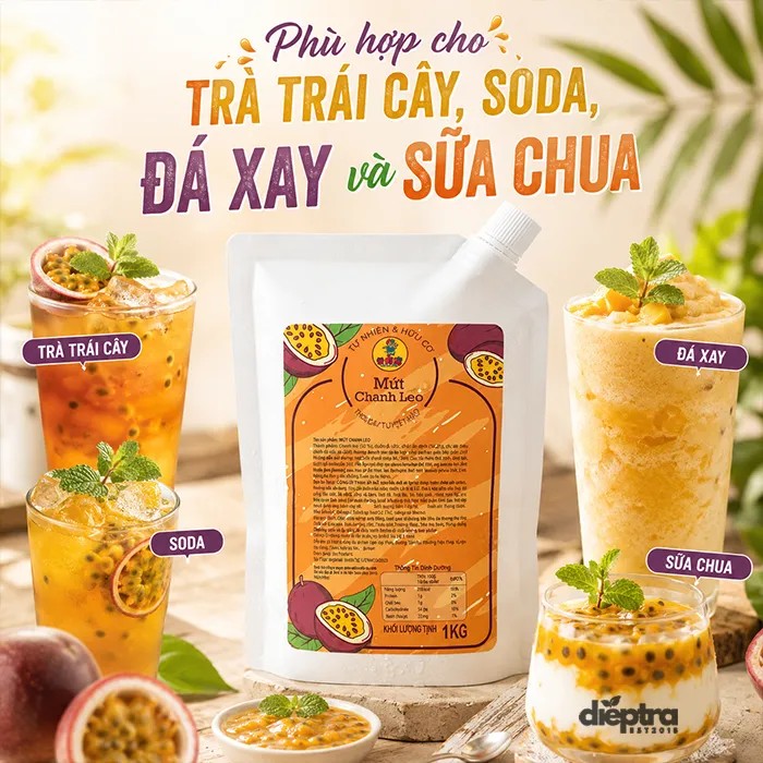 Mứt Chanh Leo LerMao: Bí quyết tạo nên thức uống nhiệt đới bùng nổ hương vị 5 1782123350723 467075976