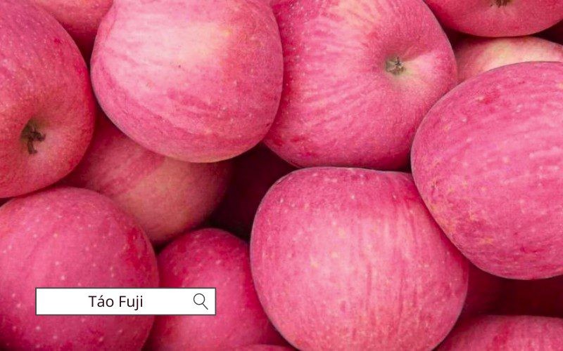 Táo Fuji rất giòn, ngọt với hương vị thơm ngon
