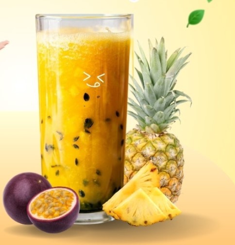 Chanh dây và dứa là sự kết hợp tuyệt vời